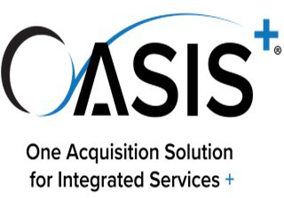 GSA One Acquisition Solution for Integrated Services Plus Contracts (WOSB - 47QRCA25DW033; SB - 47QRCA25DSD34; 8a - 47QRCA25DA080) Logo